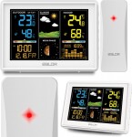 Berdsen Meteostanica s displejom BD-907 Biela