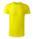Origin (GOTS) pánske tričko lemon M
