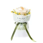 Robotime 3D skladačka Biela kamélia