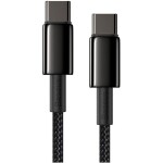 Baseus CATWJ-A01 Kábel USB-C (M) - USB-C (M) 2 m čierna / 100W (CATWJ-A01)