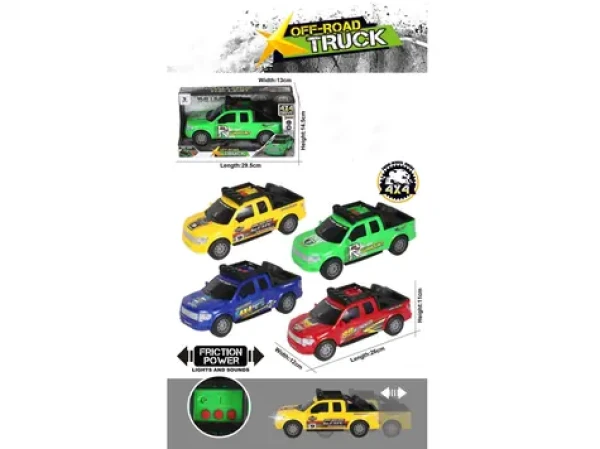MAC TOYS Auto so zvukom a svetlom zelené