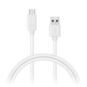 CONNECT IT Wirez USB C (Type C) - USB 2m biela / tok prúdu až 3A (CI-1179)