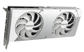 Inno3D GeForce RTX 5060 Ti Twin X2 OC White 16GB / Grafická karta / 16GB GDDR7 (N506T2-16D7X-191073W)