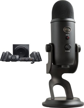 Logitech Z906 (980-000468) + Yeti USB Blackout (988-000229)