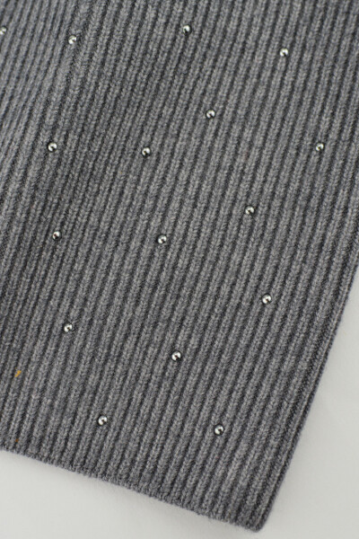 DÁMSKA ČIAPKA S MODALOVÝMI FLITRAMI CZ104 šedá 54-58