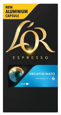 L'OR Decaffeinato / Kávové kapsule / Bez kofeínu / 10 ks (100000131329)