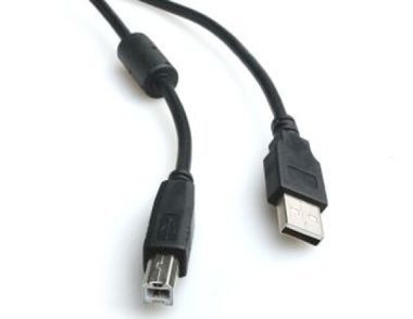 Gembird USB 2.0 kábel AB 3 m čierna (CCF-USB2-AMBM-10)