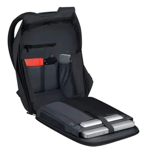 Samsonite SECURIPAK 2.0 14.1" čierna / Batoh na notebook / do 14.1" / 13 l / vrecko s ochranou RFID (150940-1041)
