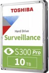 Toshiba Toshiba S300 Pro Surveillance disk twardy 10 TB 7200 RPM 512 MB 3.5" Serial ATA III