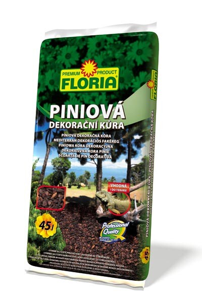 AGRO FLORIA Píniová dekoračná kôra 45 l