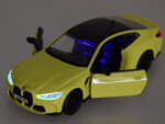 Mamido Auto kovové model BMW M4 mierka 1:32 zvuky svetla