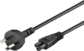 MicroConnect Power Cord DK EDB - C5 3M čierna / dánska koncovka (PE120830)