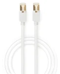 Nedis CAT6 biela / Sieťový kábel / S/FTP / RJ45 - RJ45 / 1 m (CCGB85221WT10)