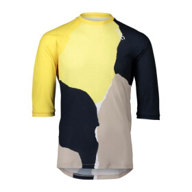 POC 52833-8383 MTB PURE 3/4 JERSEY SPLASHES MULTI SULFUR YELLOW M