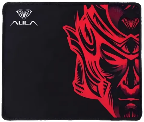 AULA Coaster Wind Red / Herná podložka pod myš / 250 x 210 mm / čierna (AUMPW)