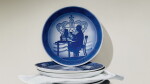 Royal Copenhagen Porcelánový tanier Blue Collectibles Anniversary Ø 18 cm