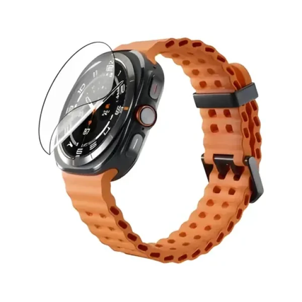 HAMA Super Hybrid priehľadná / Ochrana displeja / Samsung Galaxy Watch Ultra 47 mm / 0,22 mm / rPET
