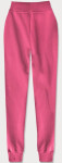 Ružové teplákové nohavice (CK01-19) odstíny růžové S (36)