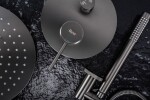 REA - Podomietková sprchová sada Lungo Grip Gun Grey + BOX REA-P8958