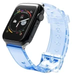 Hurtel Silicone Strap 42/44 mm modrá / Remienok pre Apple Watch / Silikónový
