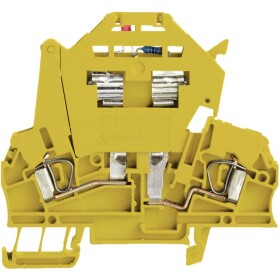 Weidmüller 1315870000 radová svorka 4 mm pružinová svorka žltá 50 ks; 1315870000