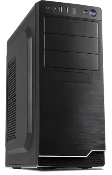 Inter-tech IT-5916 čierna / Skriňa / Midi-Tower / ATX / zdroj 500W / USB 3.2 Gen1 (88881316)