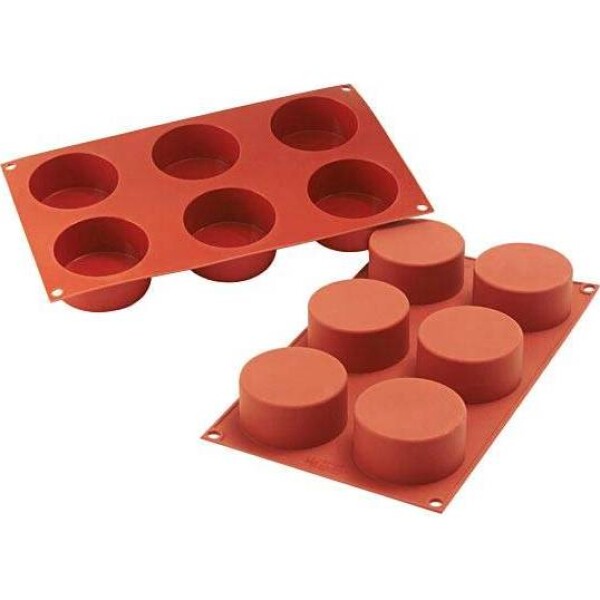Silikónová forma Cylinders 798 ml na 6 ks - Silikomart - Silikomart