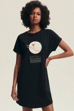 NOČNÁ KOŠEĽA DAIROKU 43729 AW25 černá L