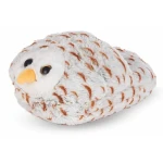 Cozy Noxxiez Snežná sova - hrejivý plyšový pantofel / od 0 rokov (20-CS914)