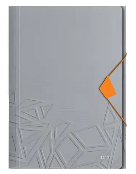 Leitz Trojlopňové dosky UrbanChic tmavo šedá / A4 / PP (46490088)