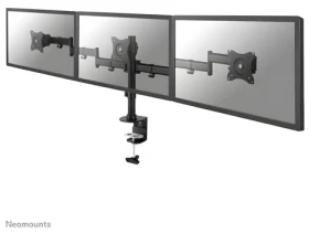 Neomounts NM-D135D3 čierna / Stolný držiak pre 3 monitory / 10-27" / svorka / plný pohyb (NM-D135D3BLACK)