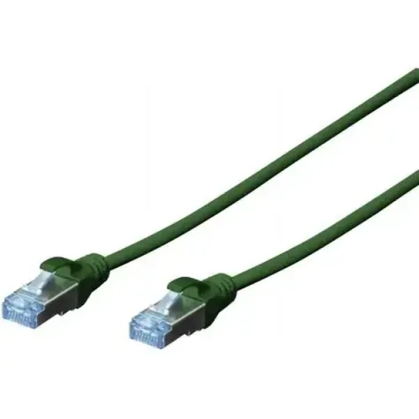 Digitus zelená / Patch kábel / Cat5e / SF/UTP / RJ45 / 1 m (DK-1532-010/G)