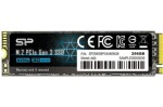 Silicon Power M.2 2280 A60 256GB / Interná SSD / PCIe Gen 3x4 / čítanie:2200MBs / zápis:1600MBs (SP256GBP34A60M28)