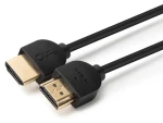 MicroConnect Slim HDMI (M) - HDMI (M) čierna / Kábel / 1,5 m / 4K / 60 Hz (HDM19191.5BSV2.0)