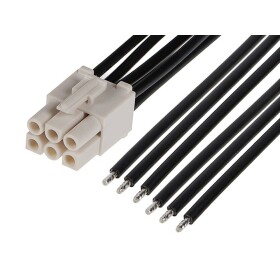 Molex zástrčkový konektor na kábel Počet pólov 6 2162911062 1 ks Bulk; 2162911062