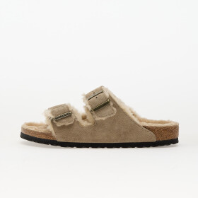 Tenisky Birkenstock Arizona Shearling Suede Leather/ Fur Taupe EUR 46