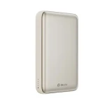 Devia Ultra12 zlatá / Powerbanka / Bezdrôtová / Magnetická / 10 000 mAh / PD 22,5W (6942297141827)