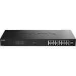 D-Link DGS-1018P/E sieťový switch; DGS-1018P/E