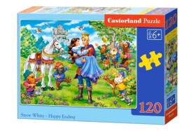 Mamido Puzzle Snehulienka šťastný koniec 120 dielikov