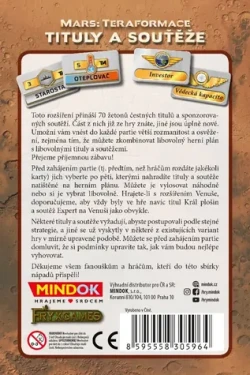 Mindok Mars: Teraformácia - Tituly a súťaže - rozšírenie 8