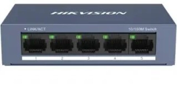 Hikvision Hikvision Pro Series DS-3E0105-O łącza sieciowe Nie zarządzany Fast Ethernet (10/100) Sivý