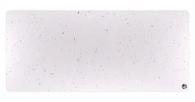 Endorfy Stoneflow White XL biela / Podložka pod myš / 900x400x3 / vodeodolná / obšitá / gumová spodná vrstva (EY6B018)