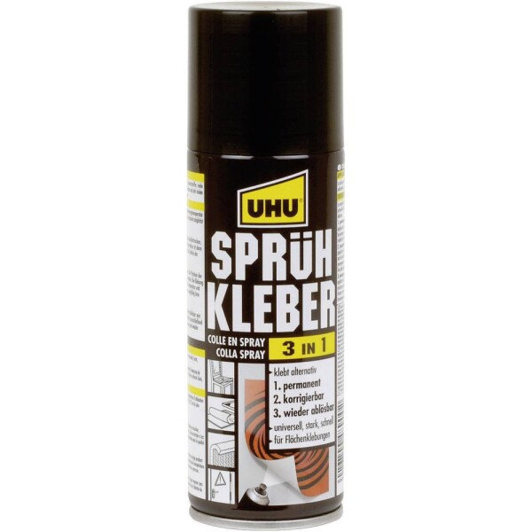 UHU lepidlo v spreji 3in1 200 ml 48900; 48900