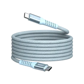 Verbatim 31856 Magnetický 100W USB-C kábel 1.2m modrá / USB-C(M) / USB-C(M) / PD QC 3.0 (31856)