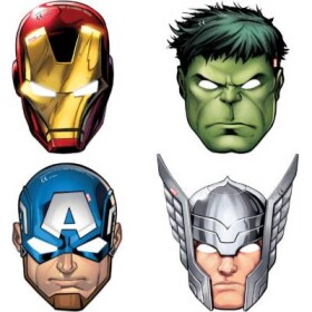 Avengers masky pre deti 4 ks - Procos - Procos