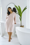 Taro Nori 3469 long/r 2XL-4XL Z25/26 dámske tričko Růžová 3xl