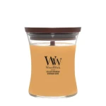 Woodwick Golden Bourbon váza stredná (5038581167862)