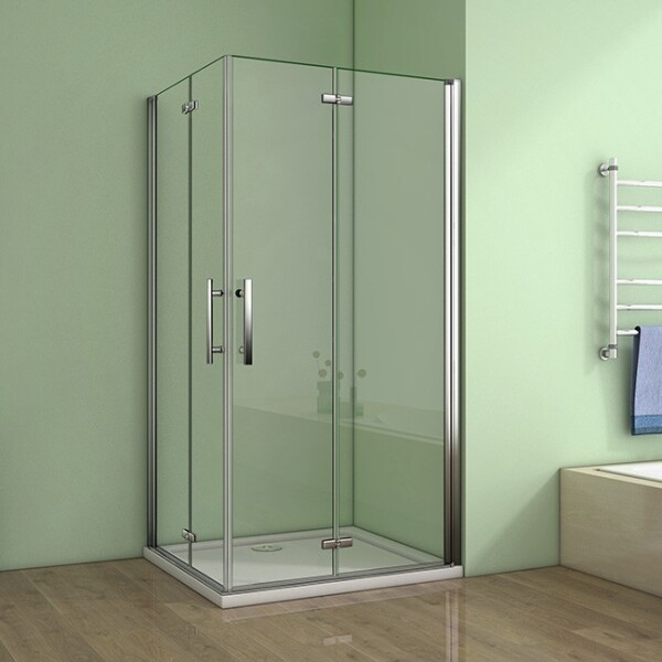 H K - Obdĺžnikový sprchovací kút MELODY R1112, 120x110 so zalamovacími dverami SE-MELODYR1112