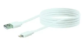 Schwaiger LKF200L532 biela / Dátový kábel / USB-A - Lightning / 2 m / USB 2.0 (LKF200L532)