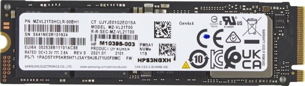 HP 1TB PCIE-4X4 NVME M.2 SSD